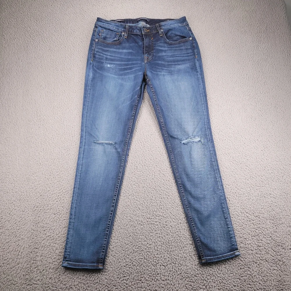 VIGOSS Jeans Size 31 Jagger Super Skinny Classic Fit Distressed Denim